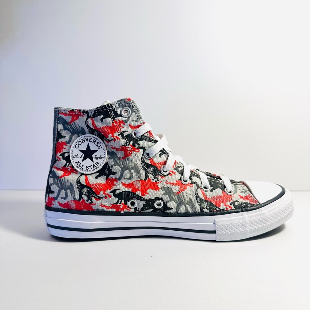 Converse All Star High GS 'Dino Daze - Mouse Dinosaur Sneakers Hi tops - Picture 11 of 12